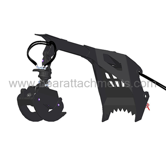 Houtgrijper met rotator B20 / B30